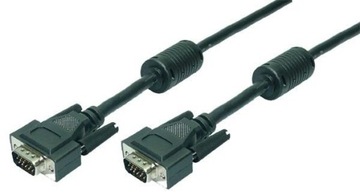 Kabel przewó do monitora Full HD SVGA pozłacany 5m