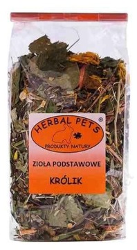 Herbal Pets Zioła podstawowe królik 125 g