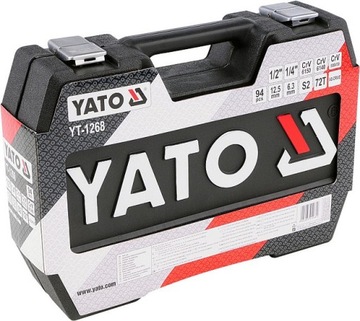 НАБОР ТОРЦЕВЫХ КЛЮЧЕЙ YATO YT-1268 94 шт. КЛЮЧИ