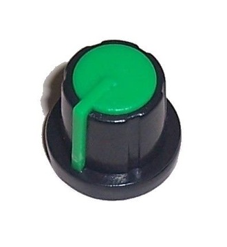 GAŁKA śr.17,5mm ZIELONA 10sztuk (1727)