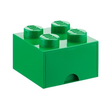 Контейнер для кубика LEGO Brick 4 Зеленый 40051734