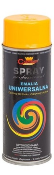 Farba Lakier Spray Emalia Ral1003 Żółty Jasny Champion