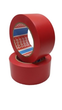 TAŚMA OSTRZEGAWCZA CZERWONA TESA 50 mm x 33 m