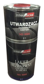 Lakier bezbarwny interlacke 8080 1L+utw.