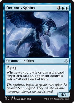 MTG 4x Ominous Sphinx (Uncommon)