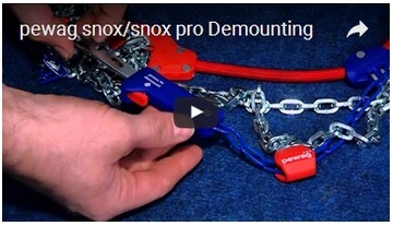 ЦЕПИ СБРОСА PEWAG SNOX PRO 540