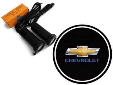 ФАРИ СВІТЛОДІОД POWITALNE ЛОГОТИП CHEVROLET MAXX ПОТУЖНІСТЬ 2X7W 