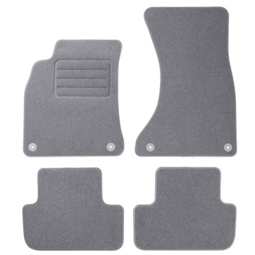 Audi A4 B8 8K 2008-2015 DYWANIKI SZARE CARMAT