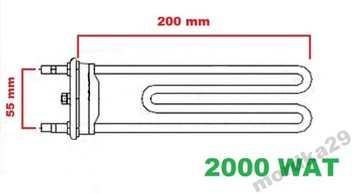 НАГРЕВАТЕЛЬ ДЛЯ СТИРАЛЬНОЙ МАШИНЫ BOSCH CLASSIXX 5, MAXX 4, MAXX 5,