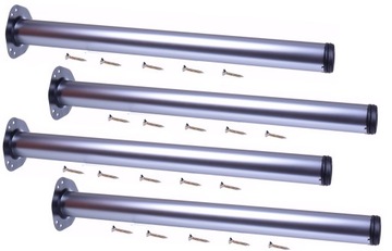 NOGA NOGI DO STOŁÓW L710 / Fi60 - ALUM 1op 4szt
