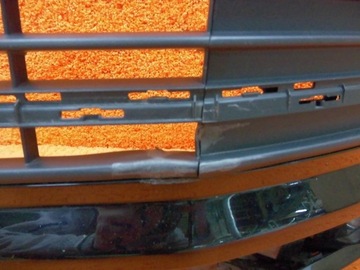 15+ VW MULTIVAN T6 CARAVELLA NÁRAZNÍK PŘEDNÍ ČERNÁ ORIGINÁLNÍ