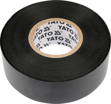 TAŚMA IZOLACJA CZARNA 20 m x19 mm x 0,13 YATO 8165