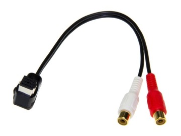 Wejście sygnałowe AUX Pioneer 11pin 2x RCA