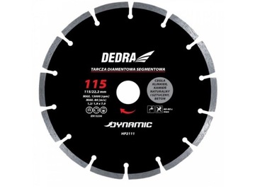 СЕГМЕНТНЫЙ ДИСК DEDRA DYNAMIC 180 ммx22,2 HP2114