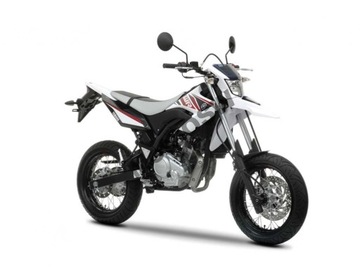 Yamaha WR 125 X okleina naklejki KPL 2009 BIAŁA