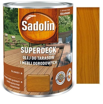 SADOLIN Superdeck 5l Olej do drewna tarasów TEK