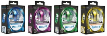 НАБОР ЛАМП PHILIPS H7 COLOR VISION ФИОЛЕТОВЫЙ