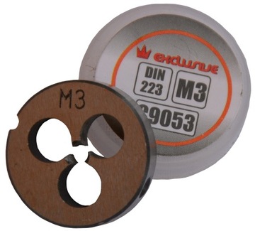 NARZYNKA M3 x 0,5 DIN 223 METRYCZNA