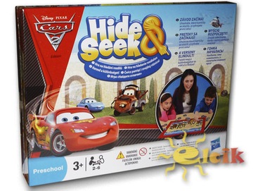 GRA UKRYJ I ZNAJDZ AUTA 2 CARS ZYGZAK HASBRO 27114