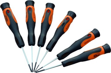 ZESTAW WKRĘTAKÓW WKRĘTAKI PRECYZYJNYCH 6 MINI TORX