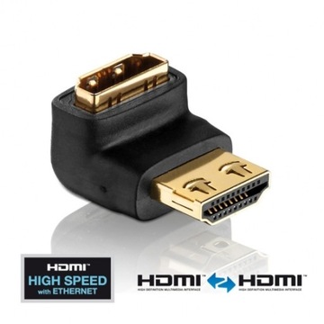 Угловой адаптер PureLink PI040 HDMI/HDMI с Ethernet