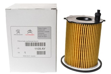 1109.AY FILTR OLEJU 1.4 HDI 1.6 HDI 1.6 TDCI 1.6 D CITROEN PEUGEOT FORD OE