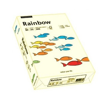 Papier Rainbow A4 160g Kremowy 03