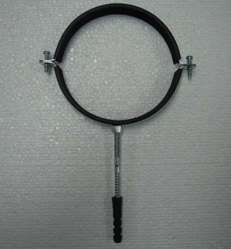 фото ориг. №2, Fasteners steel to pipes з rubber 6" 160mm (155-162mm) single uh172