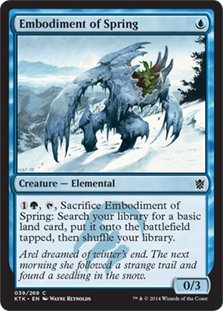 MTG 4x Embodiment of Spring