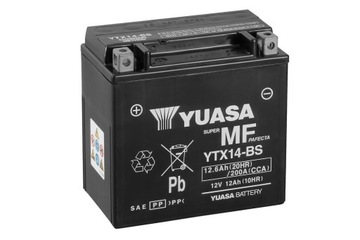 YUASA YTX14-BS 12,6Ah 200A VT GSF XJ GSX-R JAPAN