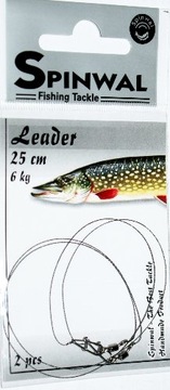 Spinwal Przypon wolframowy 25cm/6kg