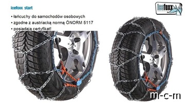 ICEFOXX 30 ЦЕПИ СБОР 135/70 R15, 175/50 R14, 165/60 R14 ...