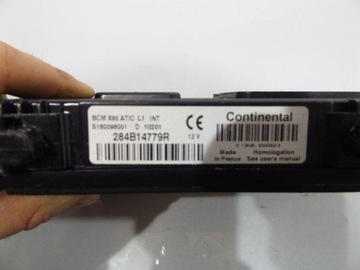 284B14779R MODUL BCM RENAULT MEGANE III 10 R