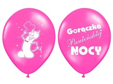 BALONY NA WIECZÓR PANIEŃSKI BALON ŚLUB WESELE 10WZ