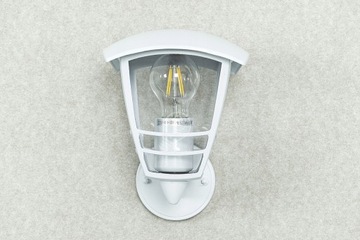 Настенный светильник Philips для сада белый E27 60 Вт