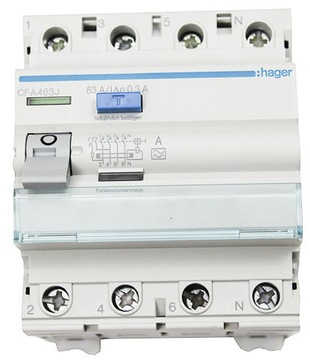 Автомат защитного отключения 4П 40А 0,03А тип AC CDC440J