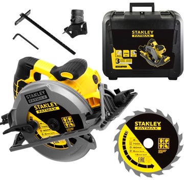 Пила циркулярная STANLEY FME301K 190 1650Вт + кейс