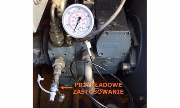 Zestaw diagnostyczny ciśnienia hydrauliki siłowej