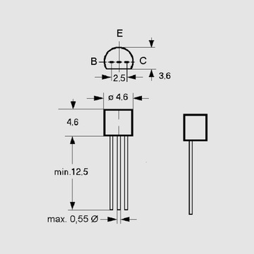 L78L09 Stabilizator L78L09 9V 0.1A TO92 CENA ZA 3 SZTUKI