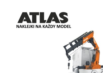 Naklejka oklejenie na każdy model HDS ATLAS