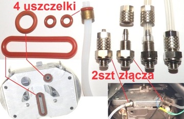 Zestaw naprawczy uszczelki złącza grzałki termoblok ekspres Jura S9 X90 X95