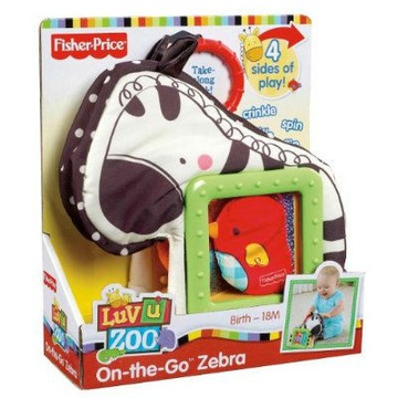 FISHER PRICE ZAWIESZKA ZEBRA I PRZYJACIELE ZOO T7163