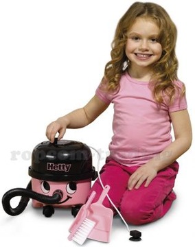 Пылесос Hetty CASDON Pink ДЕЙСТВИТЕЛЬНО ПЫЛЕСЕТ.