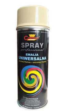 SPRAY EMALIA LAKIER BEŻOWY FARBA RAL 1001 400ml