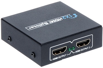 Splitter Rozdzielacz HDMI 1x2 Full HD 3D HDCP V1,4