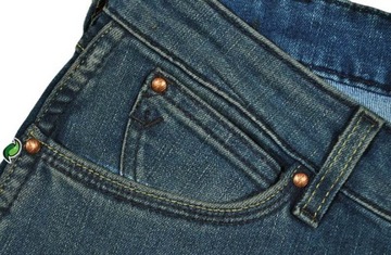 WRANGLER spodnie BLUE slim LOW waist MOLLY W28 L34