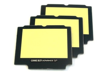 IRIS Plastikowa szybka ochronna ekranu konsoli GameBoy Advance GBA SP