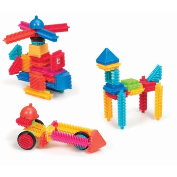 Блоки ёжик 56 шт. Блоки из щетины B.Toys 2+