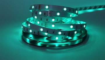 Цветная светодиодная лента RGB 150SMD IP20 5м