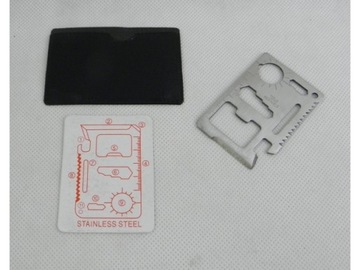 SURVIVAL CARD открывалка для ключей Survival MultiTOOL